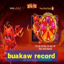 buakaw record